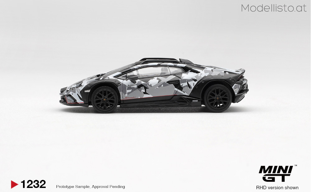 MGTS0026 MiniGT LAMBORGHINI HURACAN STERRATO ALL TERRARIN 4 CARS SET 2025