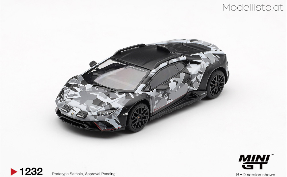 MGTS0026 MiniGT LAMBORGHINI HURACAN STERRATO ALL TERRARIN 4 CARS SET 2025