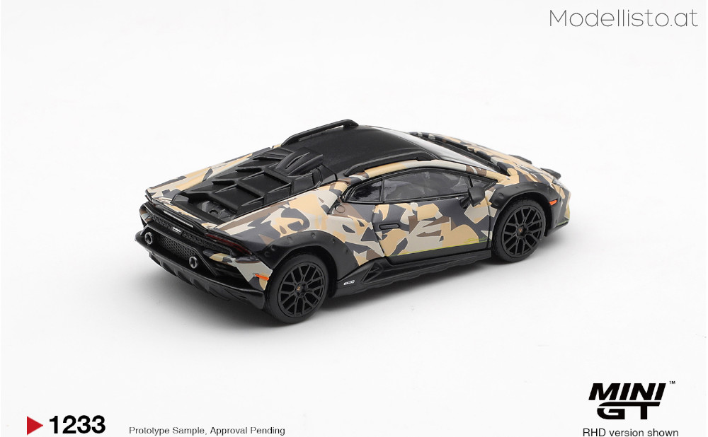 MGTS0026 MiniGT LAMBORGHINI HURACAN STERRATO ALL TERRARIN 4 CARS SET 2025