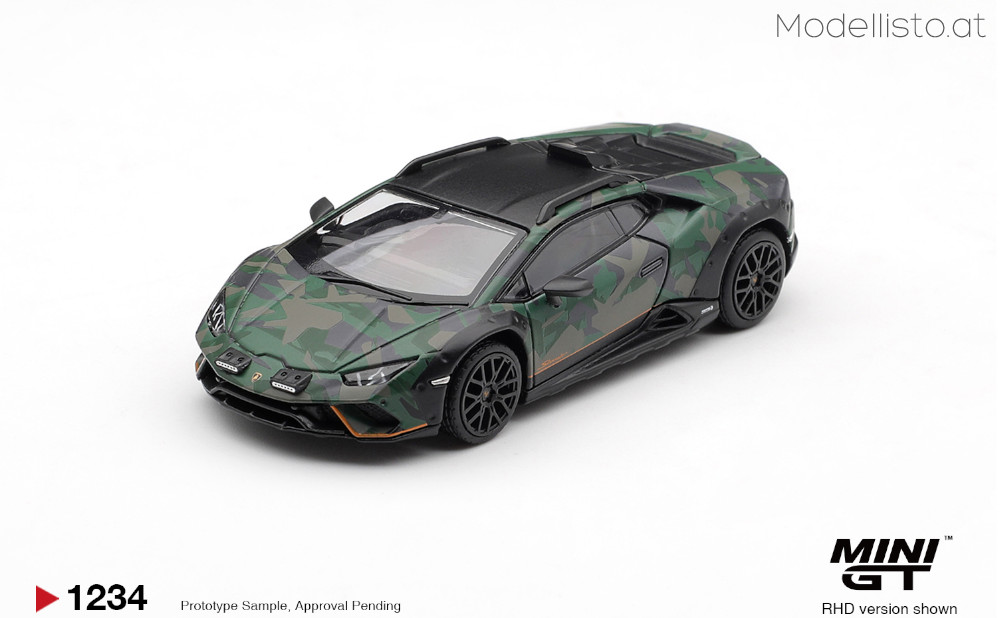 MGTS0026 MiniGT LAMBORGHINI HURACAN STERRATO ALL TERRARIN 4 CARS SET 2025