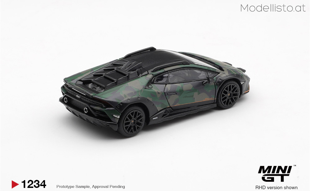 MGTS0026 MiniGT LAMBORGHINI HURACAN STERRATO ALL TERRARIN 4 CARS SET 2025