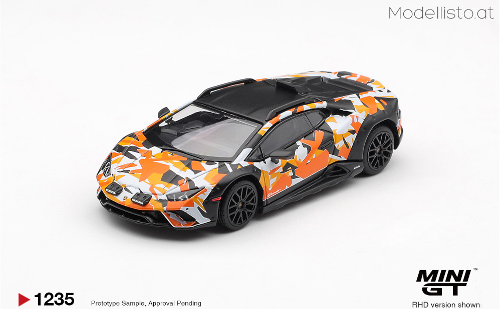 MGTS0026 MiniGT LAMBORGHINI HURACAN STERRATO ALL TERRARIN 4 CARS SET 2025