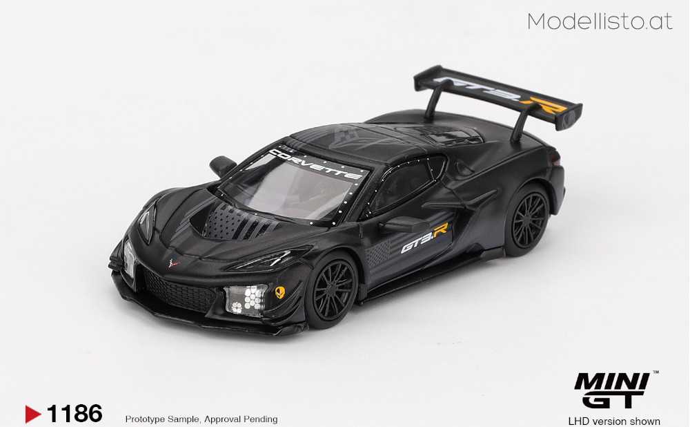 MGT1186 MiniGT Chevrolet Corvette Z06 GT3.R Road America Test Car 2025