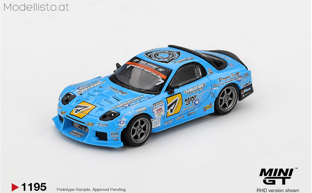 MGT1195r MiniGT MAZDA RX7 (FD3S) RE-AMEMIYA D1GP 2025