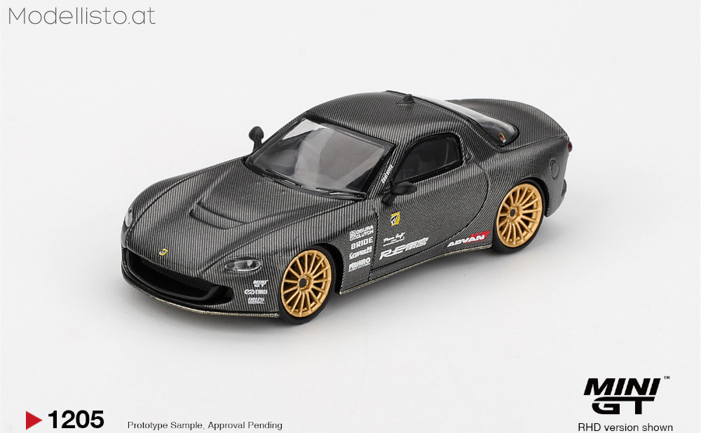 MGT1205r MiniGT MAZDA RX7 (FD3S) RE-AMEMIYA MATSUKIYO KOKU 3 ROTOR NA-7 TAS BEST TUNED CAR AWARD 2025