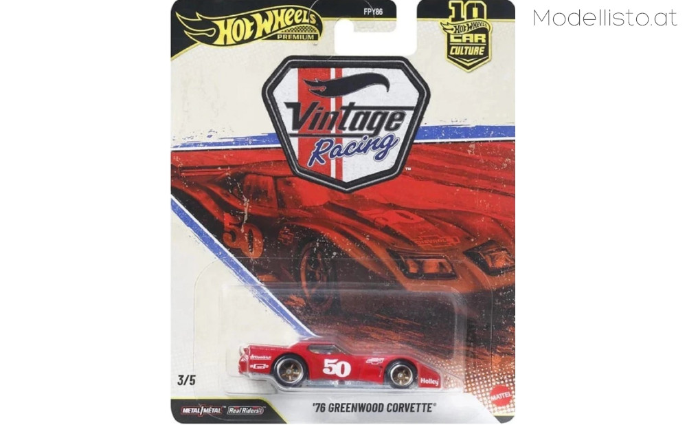 JKF24 Hotwheels 1976 Greenwood Corvette