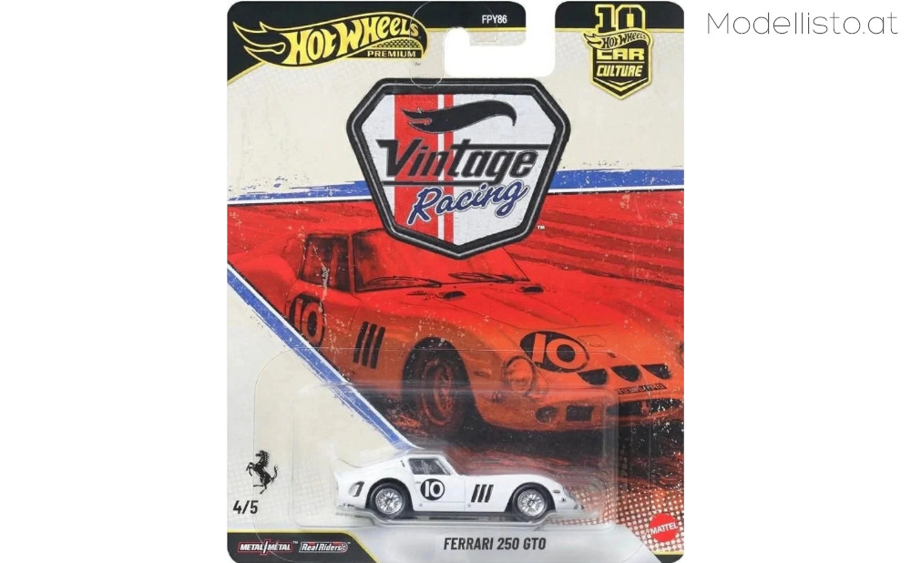 JKF25 Hotwheels Ferrari 250 GTO