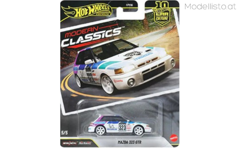 JKF17 Hotwheels Mazda 323 GTR