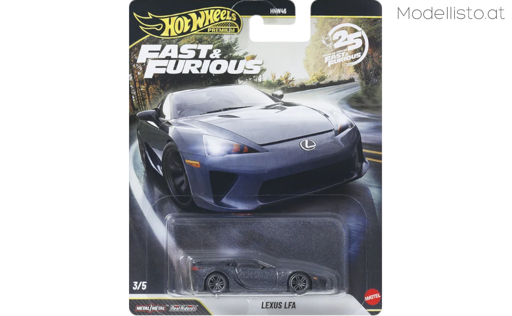 JHW66 Hotwheels Lexus LFA