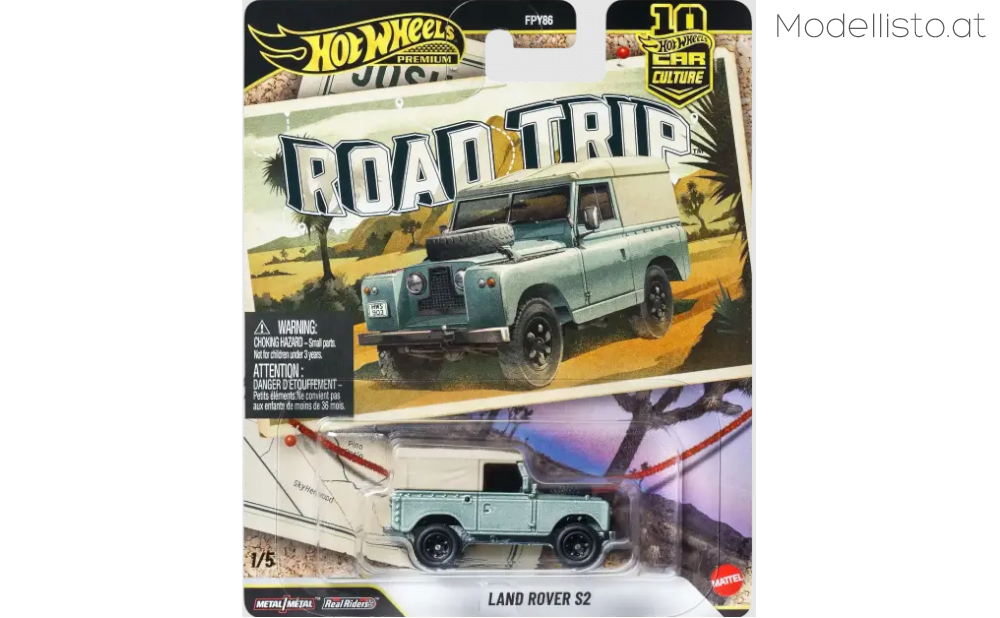 JKF06 Hotwheels Land Rover S2