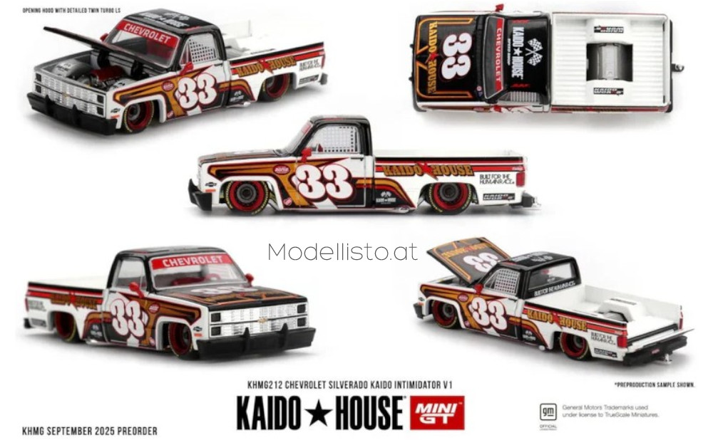 KHMG212 MiniGT/Kaido House Chevrolet Silverado Kaido Intimidator V1 1980