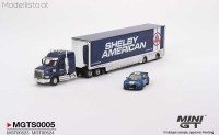 MGTS0005 MiniGT Shelby Racing Transporter LKW mit Shelby GT500