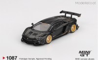 MGT1087 MiniGT LAMBORGHINI AVENTADOR LBWORKS LIMITED EDITION MATTE BLACK 2025