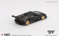 MGT1087 MiniGT LAMBORGHINI AVENTADOR LBWORKS LIMITED EDITION MATTE BLACK 2025