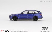 MGT1090 MiniGT BMW M3 Touring Competition Portimao Blue Met 2023