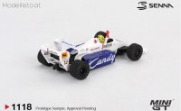 MGT1118 MiniGT F1 Toleman TG1847 #19 Ayrton Senna Monaco GP 2nd Place 1984