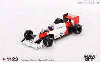 MGT1123 MiniGT F1 MCLAREN MP4/4 #11 ALAIN PROST JAPANESE GRAND PRIX 2ND PLACE 1988