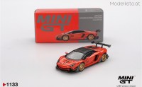 MGT1133r MiniGT LAMBORGHINI AVENTADOR LB-WORKS LIMITED EDITION ORANGE MDX 2025