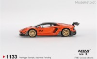 MGT1133r MiniGT LAMBORGHINI AVENTADOR LB-WORKS LIMITED EDITION ORANGE MDX 2025
