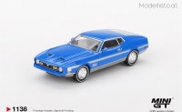 MGT1138 MiniGT Ford Mustang Mach 1 Grabber Blue 1971