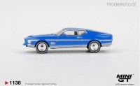 MGT1138 MiniGT Ford Mustang Mach 1 Grabber Blue 1971