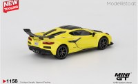 MGT1158 MiniGT CHEVROLET CORVETTE C8 ZR1 ACCELERATE YELLOW 2025