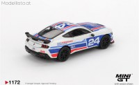 MGT1172 MiniGT FORD MUSTANG DARK HORSE #24 FORD PERFORMANCE RACING SCHOOL 2025