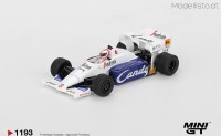 MGT1193 MiniGT F1 1984 Toleman TG184 #20 Johnny Cecotto Monaco Grand Prix