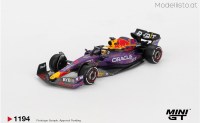 MGT1194 MiniGT F1 Oracle Red Bull Racing RB19 #1 2023 F1 Las Vegas GP Winner Max Verstappen