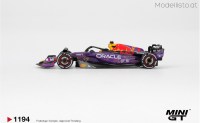 MGT1194 MiniGT F1 Oracle Red Bull Racing RB19 #1 2023 F1 Las Vegas GP Winner Max Verstappen
