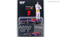 MGT1194 MiniGT F1 Oracle Red Bull Racing RB19 #1 2023 F1 Las Vegas GP Winner Max Verstappen