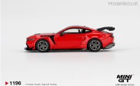 MGT1196 MiniGT FORD MUSTANG GTD RACE RED 2025
