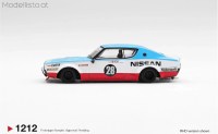 MGT1212r MiniGT NISSAN GT-R (KPGC110) SKYLINE KENMERI LIBERTY WALK NISSAN RACING 75 CONCEPT 2024