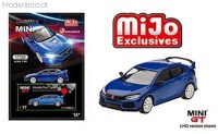 MGT17mj MiniGT 2017 Honda Civic Type R (FK8) aegean blue