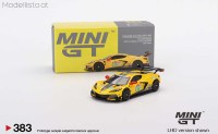 MGT383l MiniGT Chevrolet Corvette C8 #63 Corvette Racing 2021 Le Mans 24h GTE Pro 2nd Place