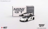 MGT467l MiniGT Lamborghini Aventador LB Silhuette Works GT Evo white/black