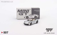 MGT507 MiniGT Porsche 911 Targa 4S Heritage Design Edition GT Silver Met