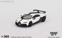 MGT569 MiniGT Bugatti Chiron Super Sport white