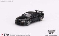 MGT570 MiniGT Nissan Skyline GT-R black pearl