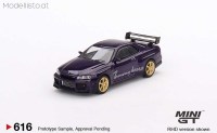 616r MiniGT Nissan Skyline GT-R Tommykaira R-z, midnight purple