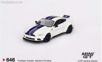 MGT646l MiniGT Ford Mustang GT LB-Works, white