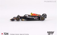 MGT724 MiniGT 2023 Red Bull Racing F1 RB19 #1 Max Verstappen Bahrein GP Winner
