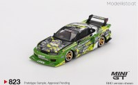 MGT823 MiniGT Nissan Silvia (S15) Super Silhouette #555 V2 2024 Formula Drift Japan