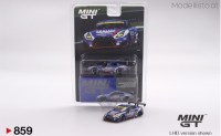 MGT859BL MiniGT Nissan GT-R Nismo GT3 #56 2023 Super GT Series Realize Nissan Mechanic Challenge GT-R Kondo Racing