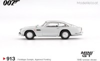 MGT00913-007E MiniGT Aston Martin DB5 James Bond 007*Skyfall* english blister packaging, silver