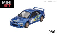 MGT986 MiniGT Subaru Impreza WRC99 #5 1999 Rally Australia Winner