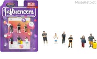 AD2433MJ American Diorama 1/64 Influencers Figuren Set