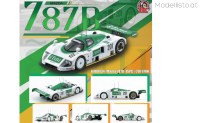BM64B0434 BM Creations Mazda 787B #201 1991 JSPC, weiss/grün