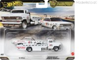 JHX88 Hotwheels 1961 Impala & Horizon Hauler Camion de Transport
