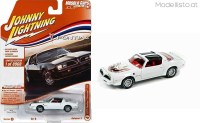 jlsp175b 1/64 Johnny Lightning 1977 Pontiac Firebird T/A cameo white